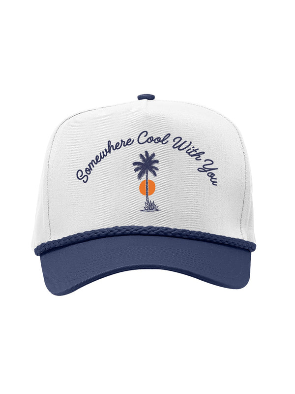 Somewhere Cool Palm Hat