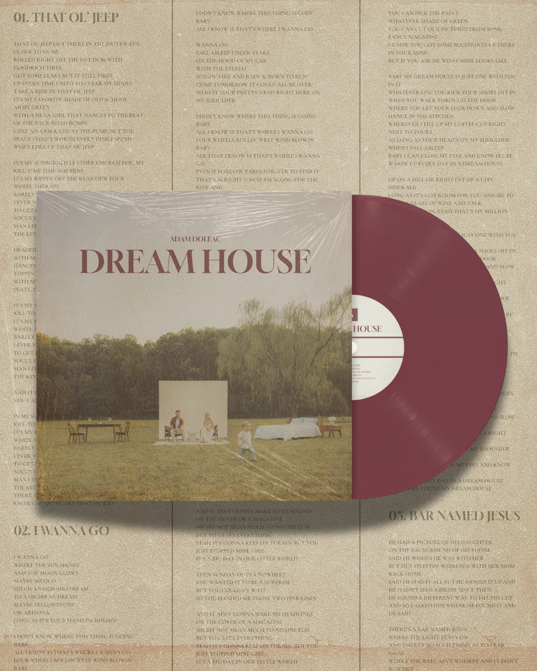SIGNED Dream House Vinyl